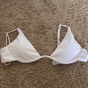 SHEIN ALL WHITE SWIM TOP
